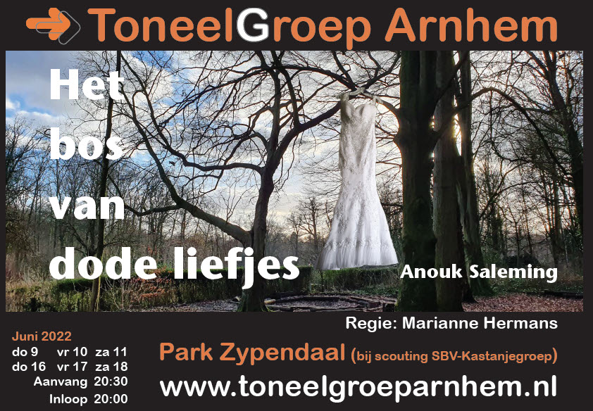 Poster voorstelling Het Bos van Dode Liefjes
