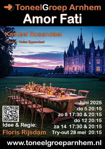 Poster voorstelling Amor Fati